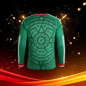 2026 Mexico Home And Away Short And Long Sleeve Soccer Jersey Fans Version Breathable