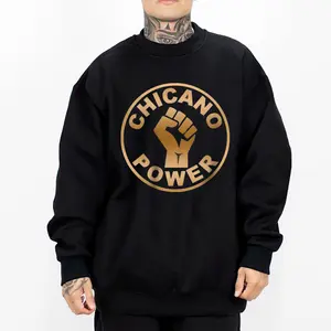 Chicano Power Chicano Clothing, Mexican Clothes, Lowrider Clothes, Oversized Graphic Tee Medium Heavy Sweatshirt Hoodie for Men & Women