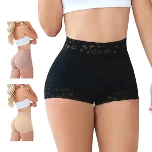 Butt Lifting Panties, Tummy Control Shapewear for Women Compression Underwear Short Lace Butt Lifter Shapewear