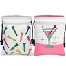 Golf Tee Pouch, 2 Counts/set Portable PU Leather Golf Tee Holder, Golf Ball Handbag, Golf Accessories for Golf Enthusiasts, Golf Gift, Golf Equipment, Golf Item