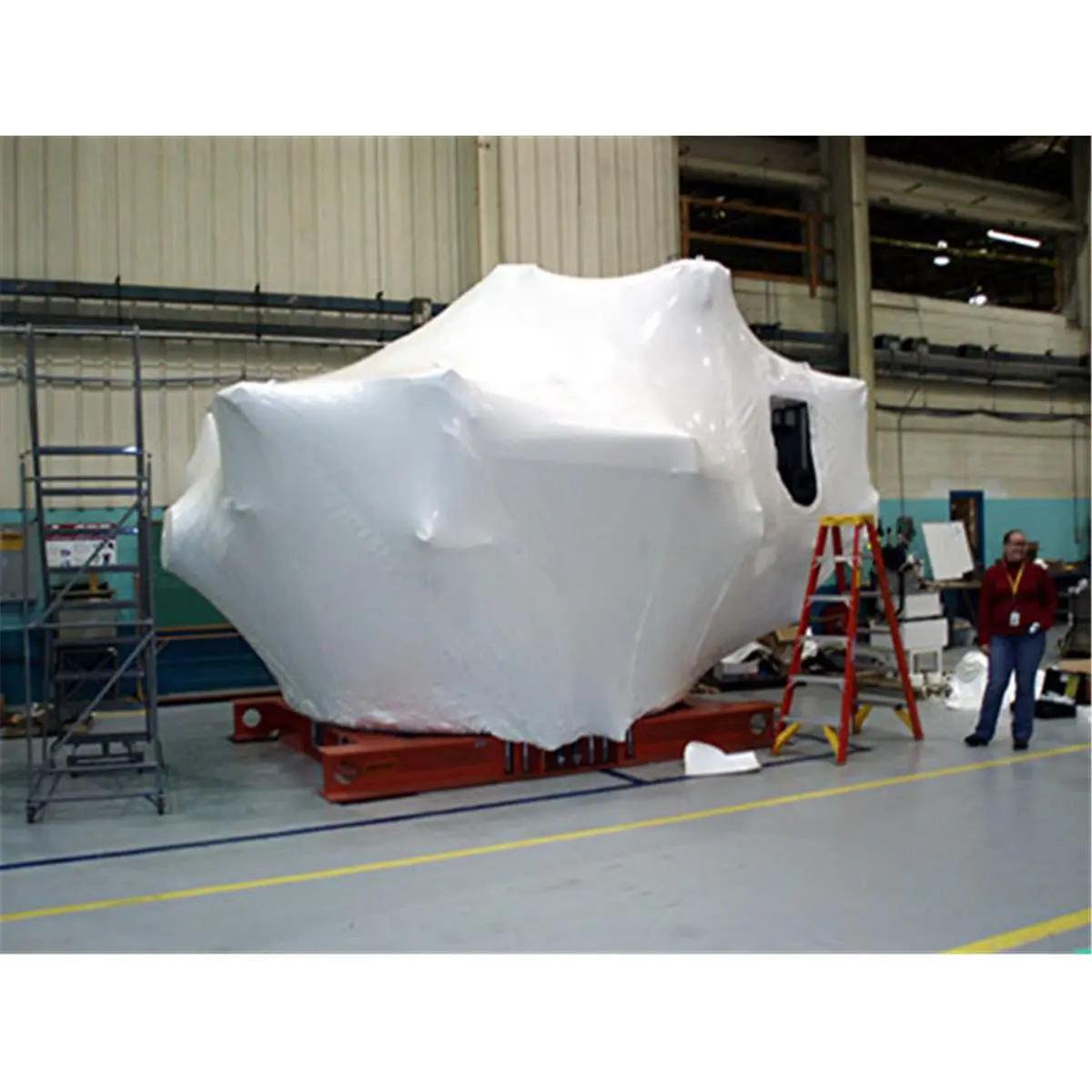 Dr. Shrink DS-2010100W 10 Mil White Shrinkwrap Sheet, 20x100ft Large Roll, Functional Wrap for Watersports & Kayaking, Top-Quality, Satisfaction Ensured