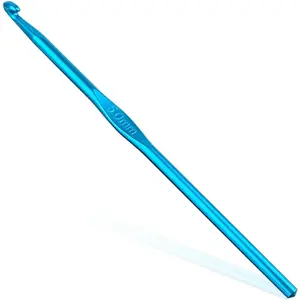 5 mm Crochet Hook, Crochet Needles for Yarn, Aluminum Ergonomic Crochet Hooks for Craft Beginners
