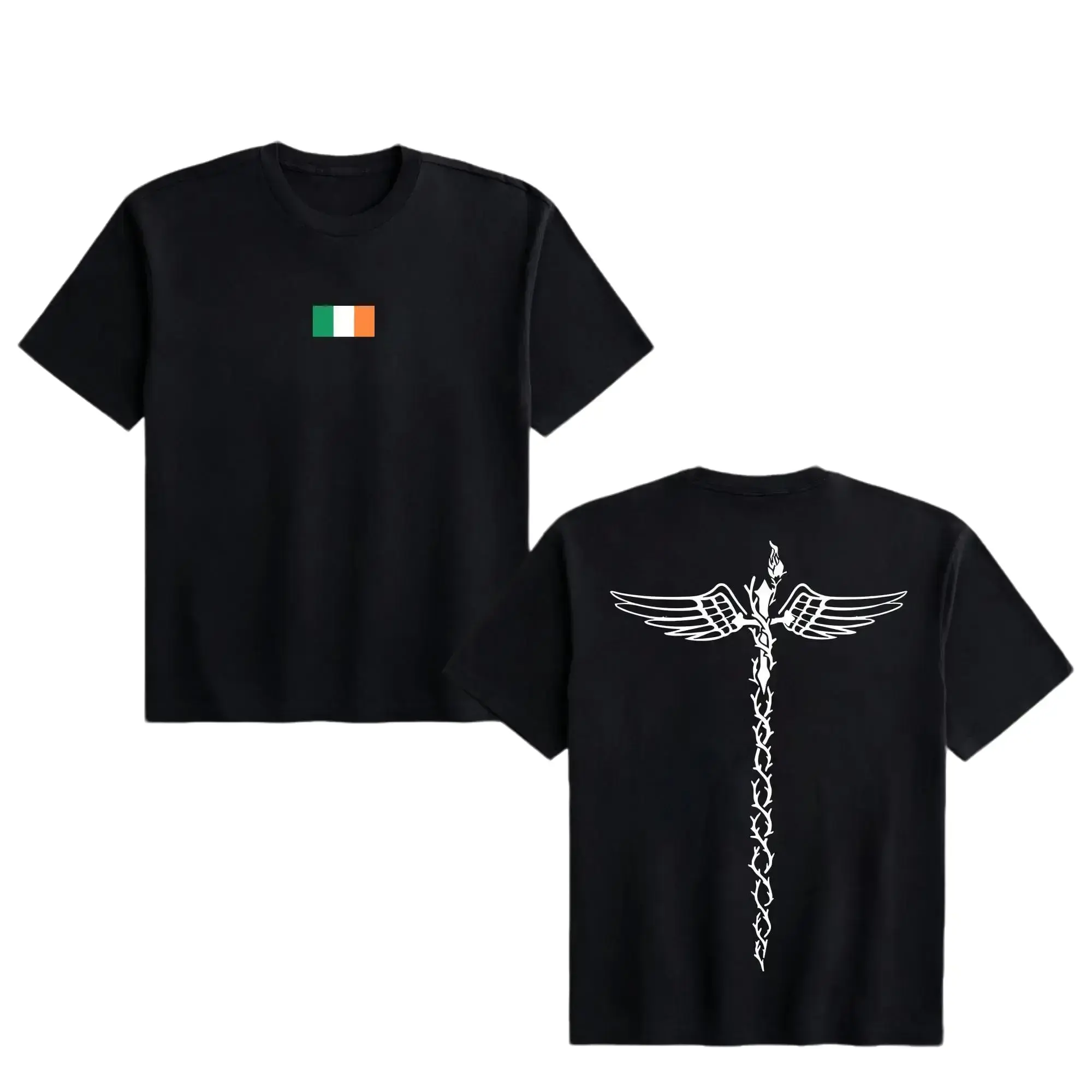 Conor McGregor Notorious Unisex Cotton Crewneck T-Shirt - Menswear Casual Streetwear Soft Sports Graphic Apparel for UFC Fans, Affordable Fashion, Sweatshirts, Cold Wash, All Seasons, 7-Day Return/Exchange Policy, Crew Neck, Do Not Dry Clean, Unbeatab