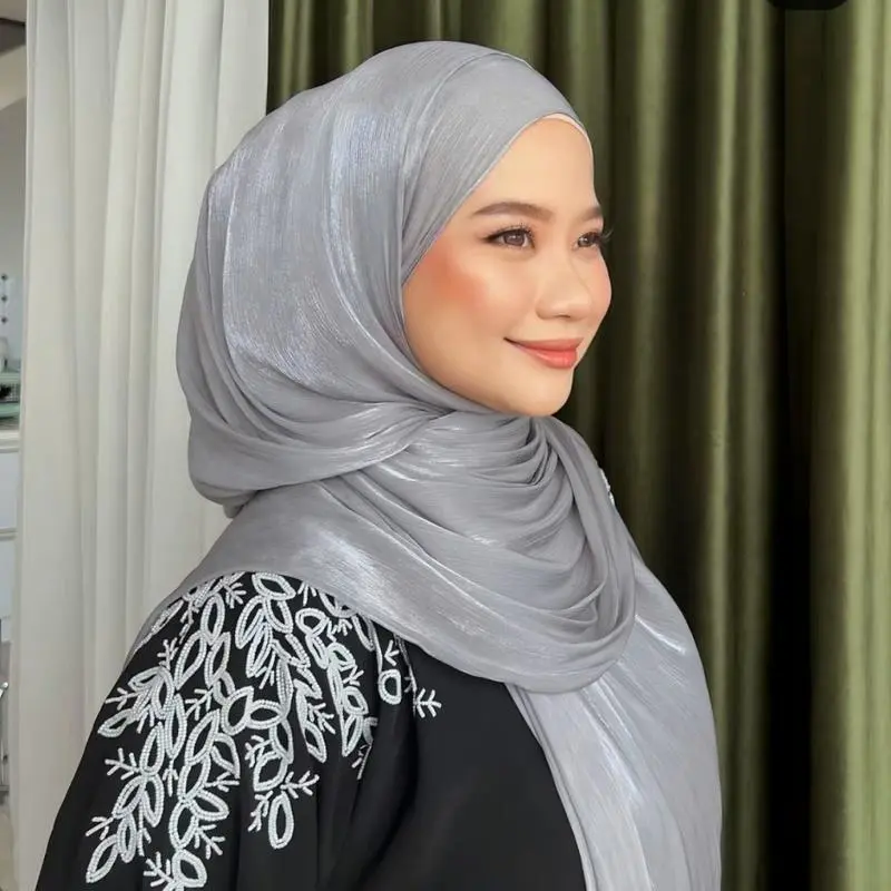 18ColorsWomenHijabScarfShinyMuslimLongScarvesLightWeightSoftTurbanShawlOrganzaSatinShimmerScarf 18ColorsWomenHijabScarfShinyMuslimLongScarvesLightWeightSoftTurbanShawlOrganzaSatinShimmerScarf