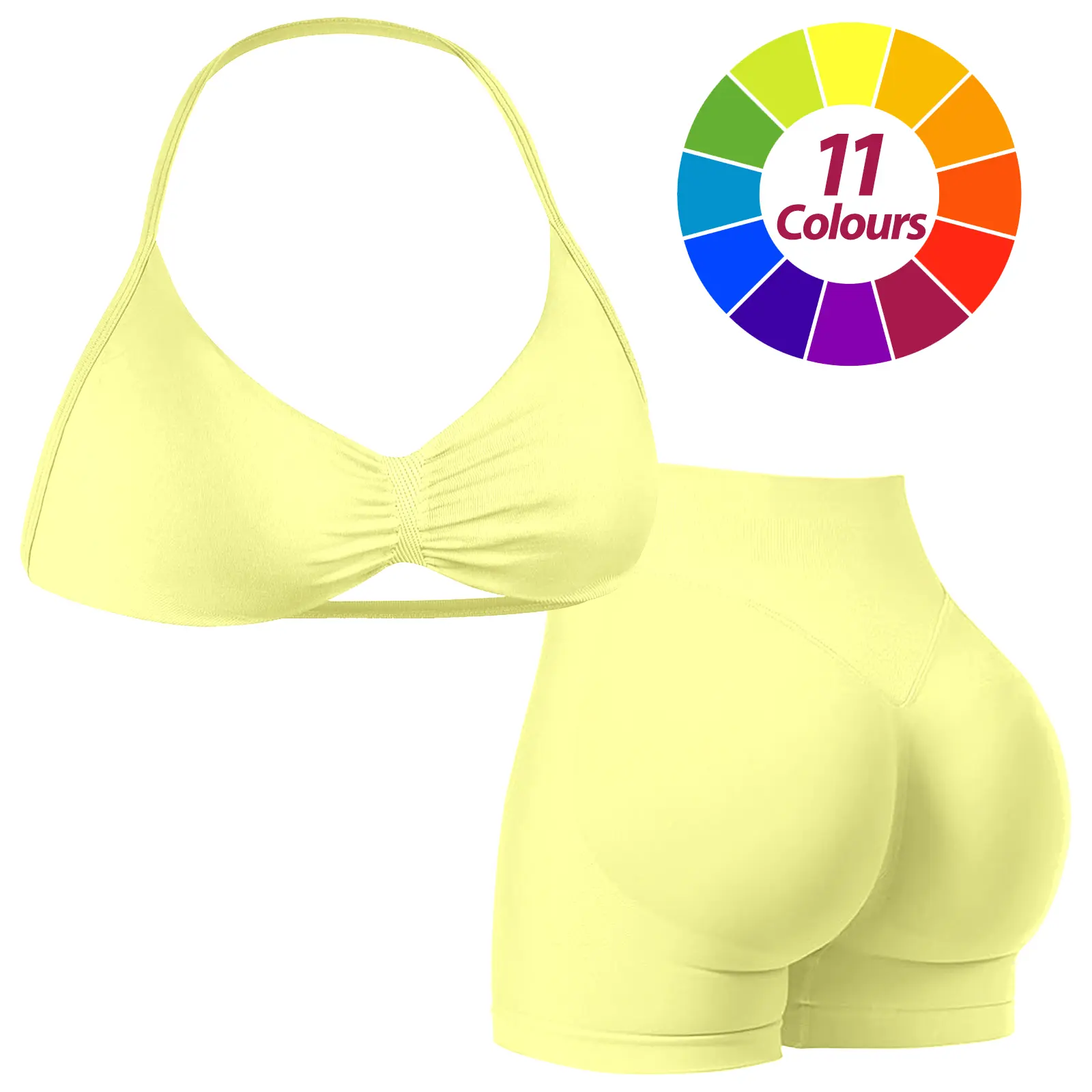 Lemon - Halter Bra Set