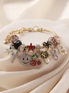 Women's Y2K Elegant Fashion Adjustable Copper Bracelet, Perfect Gift for Parties & Events, Casual Wear Daily Jewelry, Adjustable Slider Bracelets