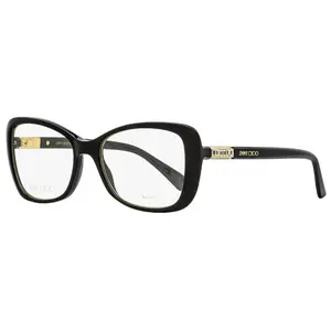 Jimmy Choo Butterfly Eyeglasses JC284 807 Black/Gold 53mm