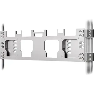 Packout – Front & Side Packout Mounting Compatible with Packout Toolbox-Mounts Crates, Full Size & Half Size Packouts and-Screws Included – Silver