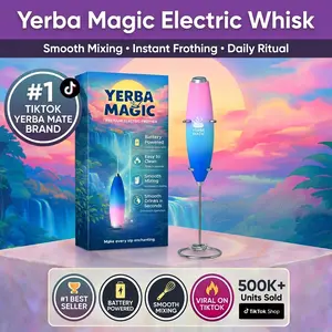Yerba Magic® Electric Whisk – Smooth Drinks in Seconds Yerba Magic® Electric Whisk – Smooth Drinks in Seconds