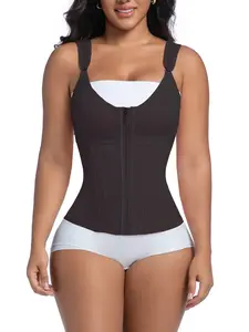 Women's Two-Layer Chest Shaping Bra with Tight Waist Belt, Sports Shapewear, Abdominal Corset, Training and Sport Waist Shaper, Underwear