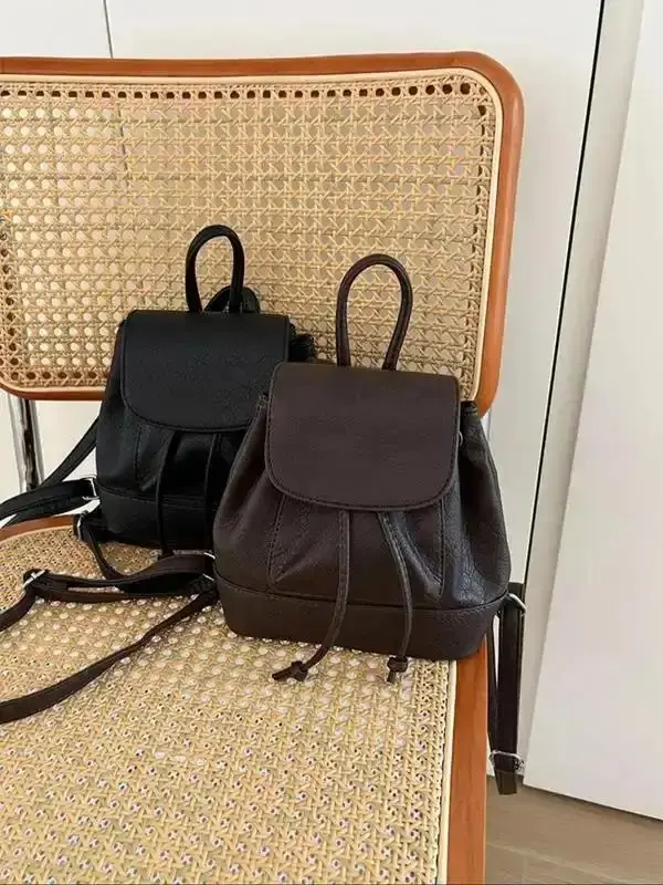 Stylish Mini Backpack for College Girls, Versatile Fashionable Travel Bag, Cute Daypack for Classes and Outings, everyday carry, fashion essential, must have accessory, daily essentials, trendy design