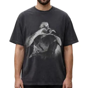 Bieberchellas Heart Comfort Color T-Shirt, Vintage Style Fan Tee