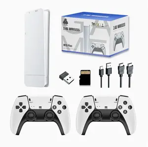 M15 Nostalgia Game Stick, Wireless Retro Game Console with 20,000+ Classic Games, HDMI Plug & Play, Dual 2.4G Wireless Controllers