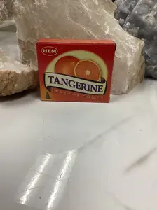 Tangerine incense cones