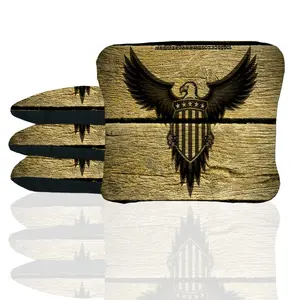 Vintage American Bald Eagle Cornhole Bags