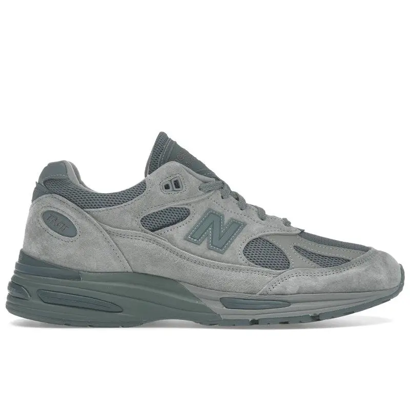 New Balance Men's 991v2 MiUK thisisneverthat Grey Running Shoes, from StockX