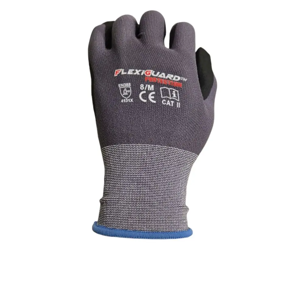 D’LUXE Safety Work Gloves, 12-Pair, Ultra-Lightweight, Breathable, Dotted Palm Design for Home Improvement, Gardening, Assembly & Ultimate Material Handling