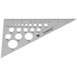 GDI 8" Triangle - 30/60/90 Degrees