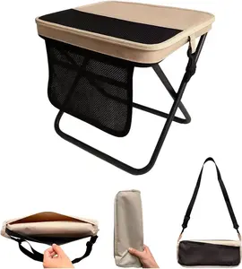 Portable Folding Chair for Home & Outdoor Use: Heavy Duty Stool for Adults, Compact Ultralight Collapsible Seat for Patio, Fishing, Hiking & Travel