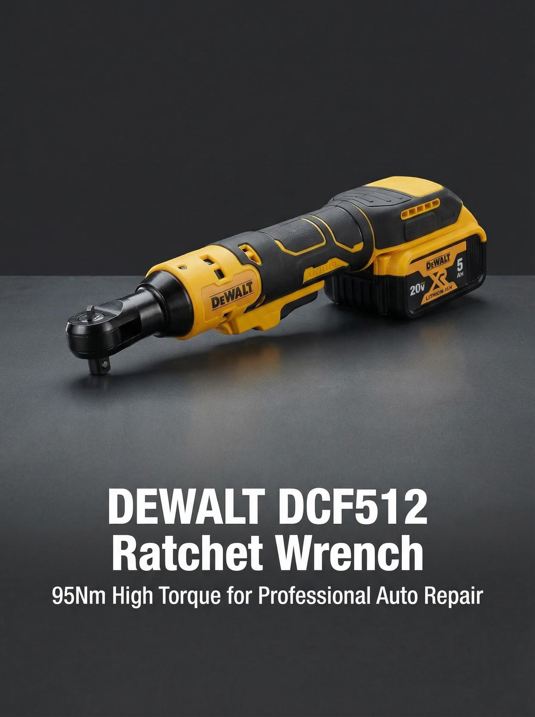 DEWALT DCF512 18V Brushless Cordless Ratchet for Automotive Repair