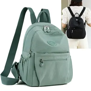 Fashion Waterproof Oxford Women's Backpack Ships from US Multi-Pocket Casual Trendy Large Capacity for Work Travel School Bag