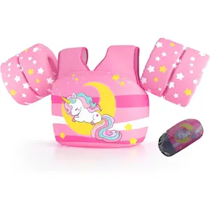 Swim Vest Floaties for Infant Toddler Kids 28-70 lbs, Swimming Training Aid for Boys and Girls Children