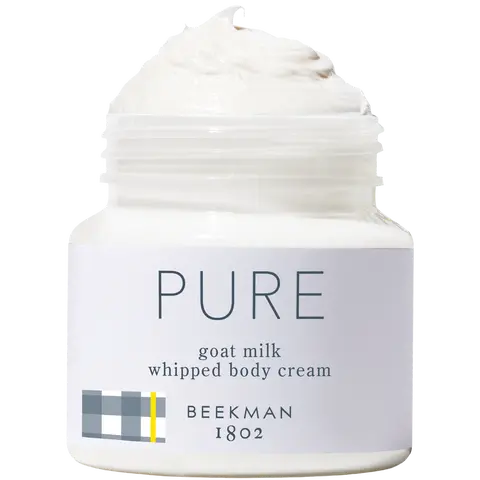 Beekman 1802 Whipped Body Butter Cream with Goat Milk - Deeply Moisturizes, Softens Skin, Natural & Gentle for All Skin Types, Non-Greasy, Cruelty-Free