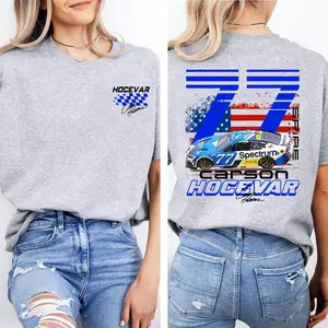 Carson Hocevar NASCAR Sweatshirt, Carson Hocevar Vintage Shirt, Gift for NASCAR Fans, Stock Car Racing Enthusiasts, Motorsport Lovers