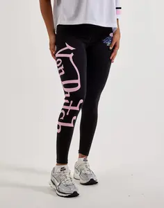 Womens Von Dutch Multi Logo Leggings