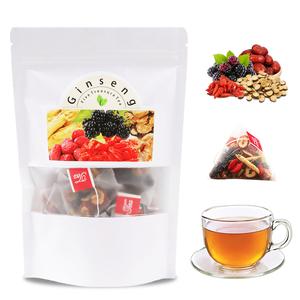 Natural Herbal Ginseng 5-Treasure Kidney Support Tea Set, Low Fat Scented Beverage, Anti-Inflammatory Kidney Detox Cleanse Tea for Adults, Holiday Value Pack