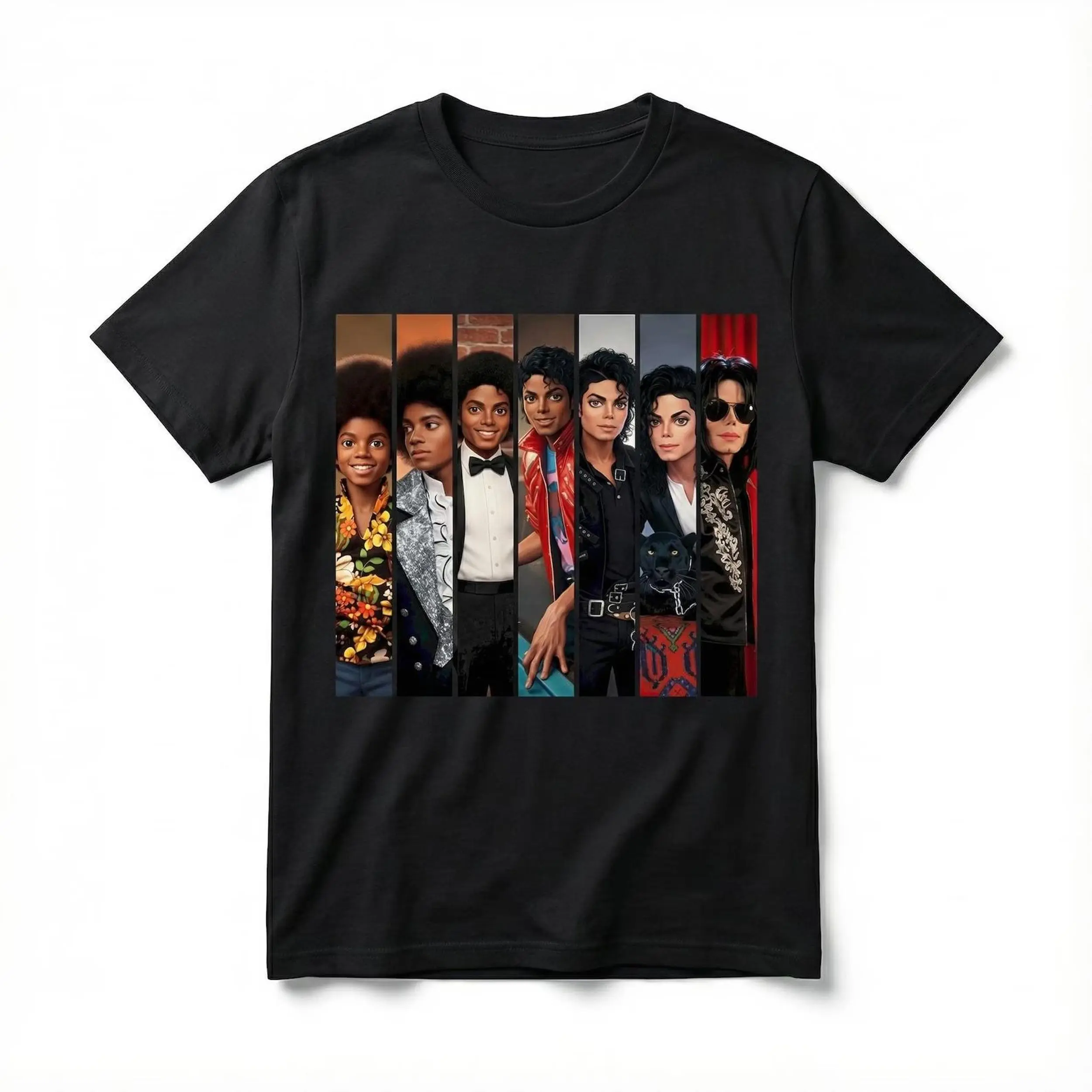 [Sale Up To 50%]  UnisexMichael Jackson Evolution Graphic Tee, King of Pop Youth Shirt, MJ Unisex T-Shirt, Perfect Gift For Men, Women, And Kids summer fits