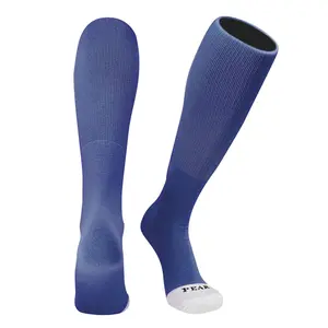 Pear Sox ID Knee High Long Tube Socks for Baseball Football Soccer (Navy)