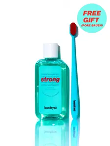 LAUNDRYOU Gel-to-Foam Facial Cleanser Strong PHA Exfoliating Deep Pore Wash with Centella Heartleaf Cooling Soothing Formula for Oily Skin 5.64 fl oz