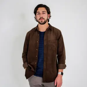 Brown Corduroy Shirt