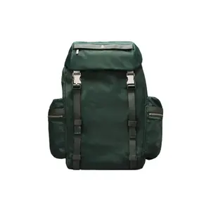 Lululemon Wunderlust 25L Backpack – Unisex Functional Drawstring Nylon Bag in Deep Forest Green