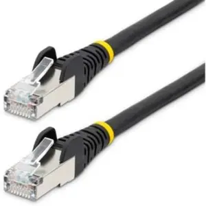 Startech NLBK-9F-CAT6A-PATCH 9 ft. LSZH CAT6A 10GBE Network Patch Ethernet Cable - Black