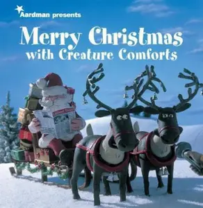 USED-Merry Christmas with Creature Comforts by Aardman (Hardcover)