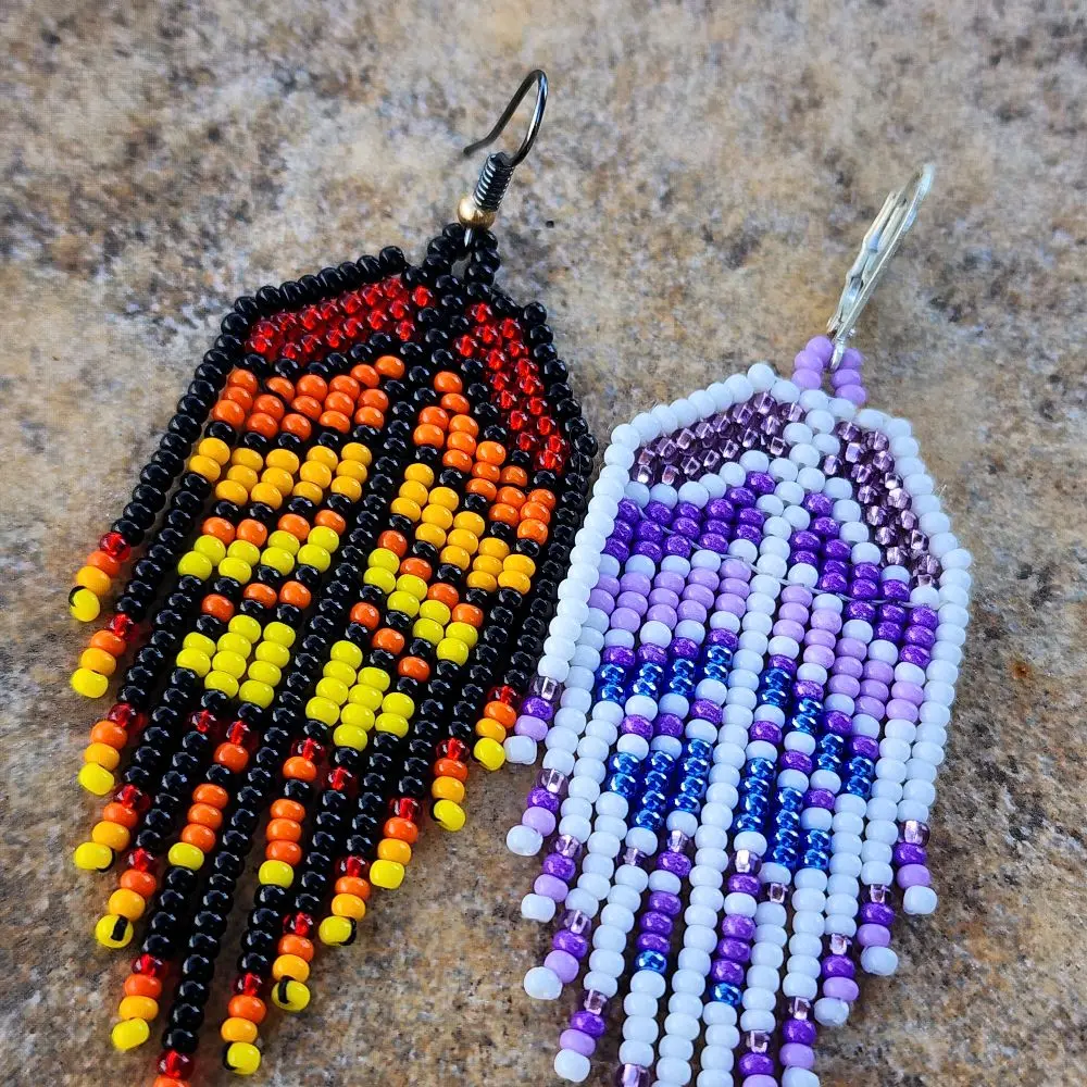 Chandelier Beaded Women's Earrings