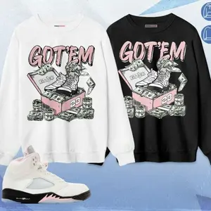 Sneakerhead Shirt to Match Air JD 5 35th Anniversary in Classic Black and White