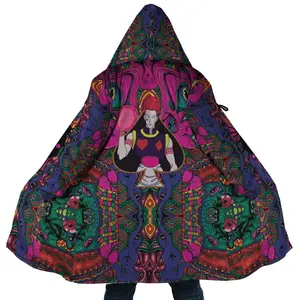 Trippy Mystic Faces Hisoka Hunter X Hunter Dream Cloak Coat, Gift