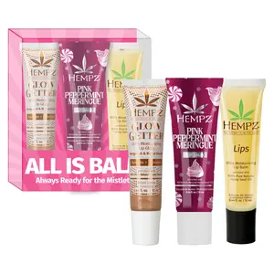 (A)Hempz All is Balm 3 Pack – Hydrating Lip Balm Kit, Limited Edition Gloss, Nourishing Care – .44 oz