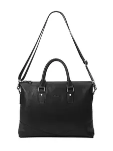 Men's Commuter Briefcase Shoulder Handbag Crossbody Bag, Casual Business Laptop Messenger Bag, Durable & Stylish Design