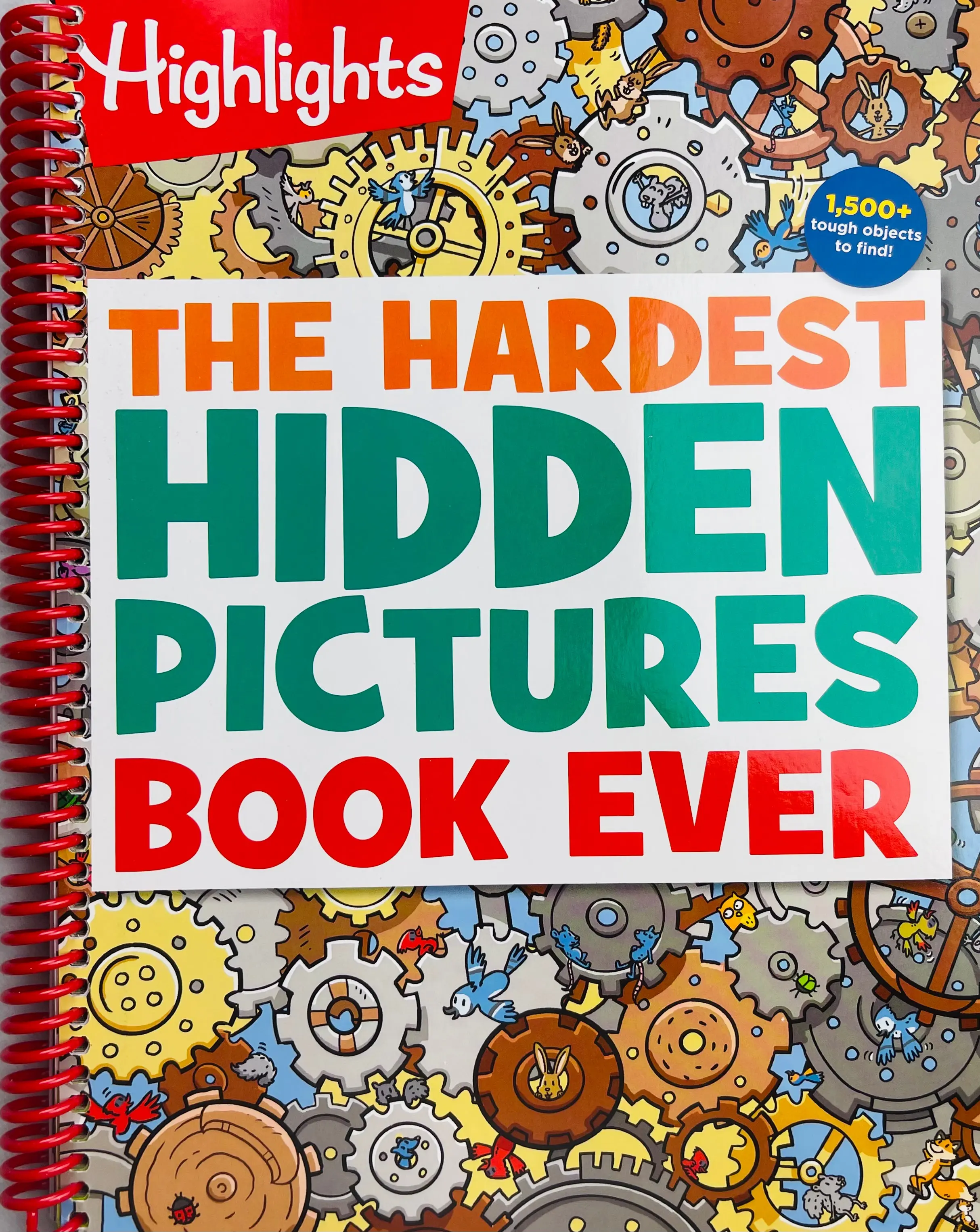 Kid Books - The Hardest Hidden Pictures Book Ever, Spiral Bound