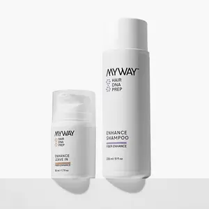 My Way Hair DNA Damage Repair Set – Enhance Shampoo & Repair Oil with Argan, Avocado & Quinoa for Shine, Strength & Hydration