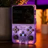WUDS R36S Cordless Compact Retro Arcade Handheld Gaming Console - 3.5-in IPS Screen, 32+64GB Expandable TF Card, Preinstalled Emulator, USB Video Player, Gamepad, USB-Charged Device, Cool Gadgets, Unique Cool Gifts for Gamers, Gamer Stuff