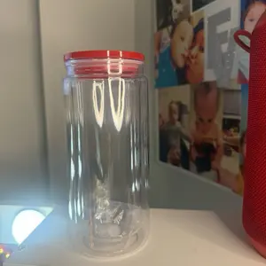 Blank 20oz acrylic snowglobe cup shell for snowglobe crafting and customization. Hand wash only. Do not microwave or expose to heat.