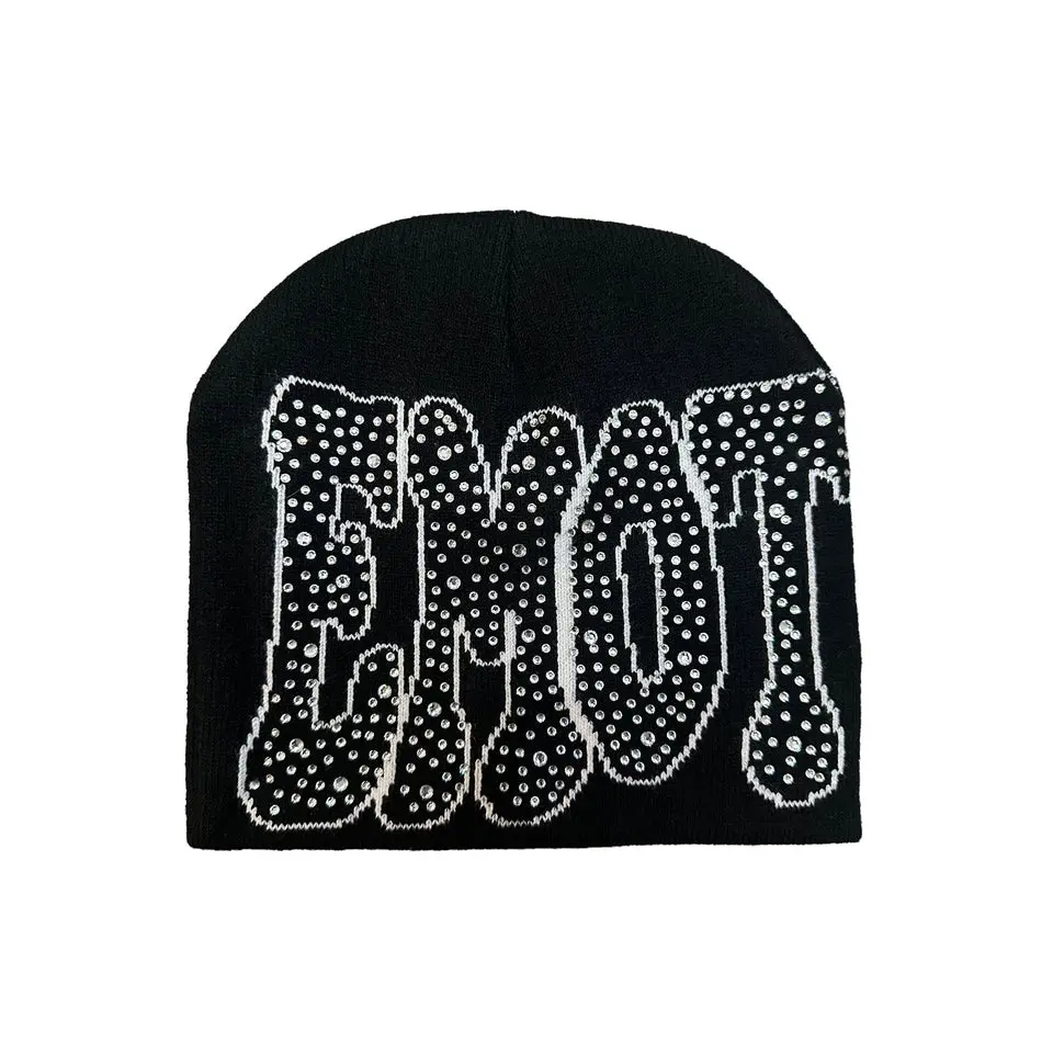 Black ‘Rhinestone’ Beanie Black ‘Rhinestone’ Beanie