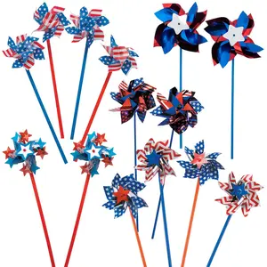 Bulk 132 Pc. Patriotic Pinwheels Assortment Kit
