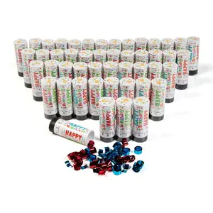 Bulk 48 Pc. Happy Birthday Confetti Poppers