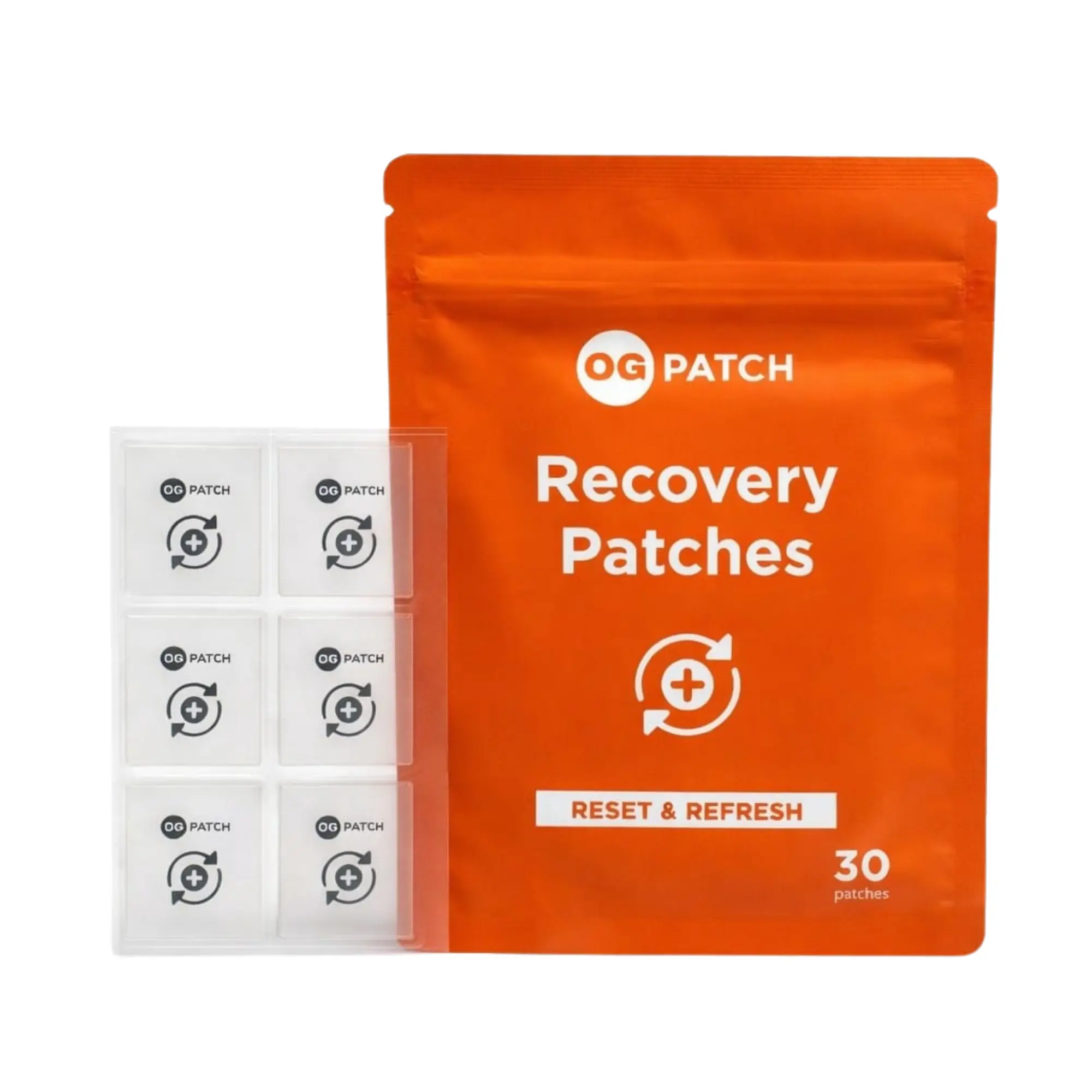OGPATCH Reset Patch — Refresh & Balance Routine — Wearable Self-Care — No Pills Needed (30 Patches)